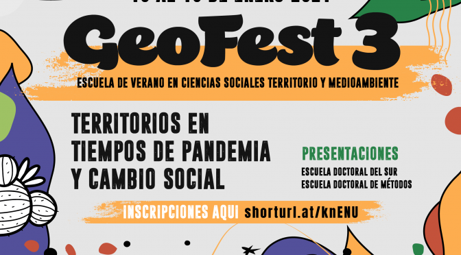 III Versión Geofest “Territorios en tiempos de pandemia y cambio social”